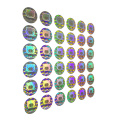 High quality custom self-adhesive 3D hologram sticker